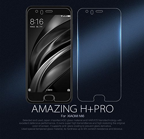 Nillkin Amazing H Pro - Protector de pantalla 9H 2 5D cristal templado de 0 2mm para Xiaomi Mi6 reviews Nillkin Amazing H Pro - Protector de pantalla 9H 2 5D cristal templado de 0 2mm para Xiaomi Mi6