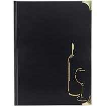 Portamenu DAG Style RIA43BM - Blu, Formato A4, PVC Italiano Per Ristoranti E Locali