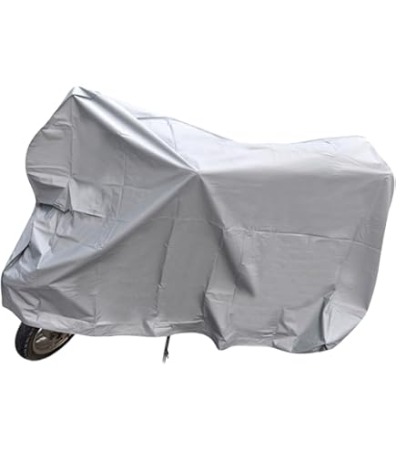 Housse De Protection Moto 240x140 Cm - En PEVA Renforcé, Imperméable Et Anti-UV - Universelle Pour Tous Types De Motos