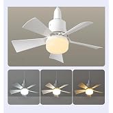 82 Watt Vantilat&ouml;r 3 Kademe Hız Dimmerli 3 Renk Led Işık Cata Karayel Kumandalı Fan Torch Led Ampul