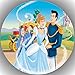 Produktbild Fondant Tortenaufleger Tortenbild Geburtstag Cinderella T3