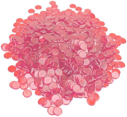 1000 Pack Pink Bingo Chips
