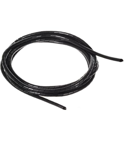 Spirale Protezione Cavi InLine 10mm - 10 Metri Nero Per Organizzare Cavi Elettrici - Foto 5