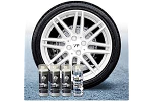 FULLDIP Pack Llantas Vinilo LIQUIDO Full Dip 3 Sprays Blanco Brillo