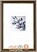 Produktbild Effect Bilderrahmen 694792 Wandrahmen Profil 13 x 18 cm, Holz, nussbraun / gold