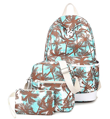 Preisvergleich Produktbild Schulrucksack Set+Schultertasche +Geldbeutel / Casual Polyester Rucksack Maedchen Freizeitrucksack Daypacks Backpack