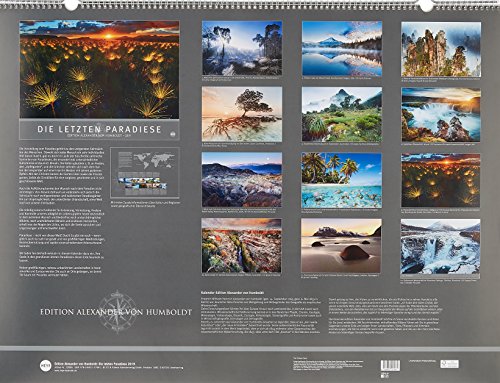 Die letzten Paradiese - Edition Alexander von Humboldt - Kalender 2019