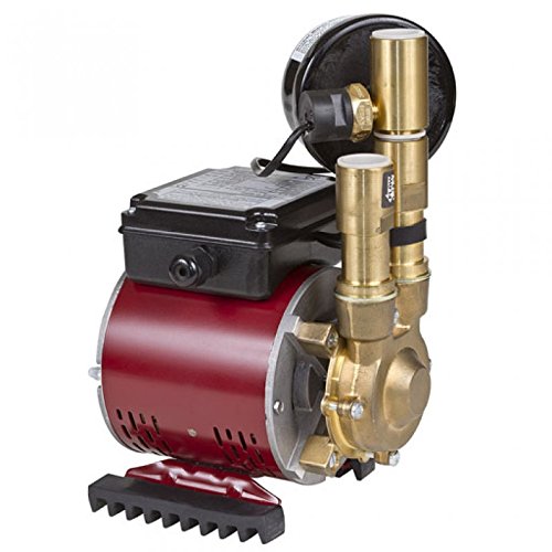 Better Bathrooms � Amazon 2.0 Bar Universal Single Impeller Brass Heavy Duty Regenerative Shower Pump