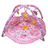 Monsieur Bébé ® Baby Spielmatte mit Musik und Lernspielzeugen – 2 Modelle – Norm EN 71 - 2