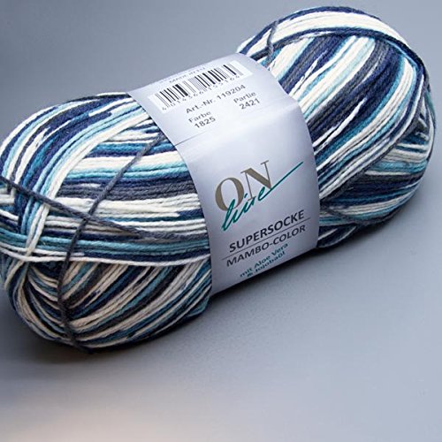 ONline Supersocke Mambo-Color 1825 150g Sockenwolle