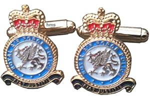 HUNTING AND MILITARY STORE RAF Police Royal Air Force Military Cufflinks