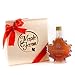 Produktbild Kanadischer Ahornsirup - Blatt Flasche - Grad A (GOLDEN, Delicate taste) 500ml (661g) - Maple Syrup in leaf bottle - Gift