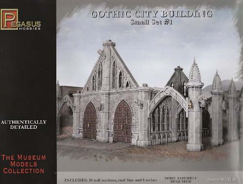 Pegasus Hobbies 4924 28mm Gothic City Building Set 1