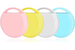 LUIRSAY Air Localizzatore Tag, 4 pezzi Tracker Tag Compatibile con Apple Dov'è (solo iOS) Air Tracker per Trova Oggetti e Chiavi, Bagagli, Valigie(Non supporta Android)