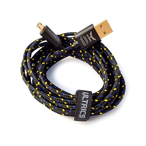 ULTRICS® Micro USB Kabel Nylon geflochtenes Aufladeeinheits-Kabel 10ft / 3M Tangle geben Synchronisierungsauflade USB-androides Aufladeeinheits-Blei für Samsung-Galaxie, Sony, Nokia, Microsoft, HTC, Motorola, Kindle, Nexus, Huawei, LG, Xiaomi, OPPO – Lebenszeit-Garantie, Geld frei zurück Garantie - 9