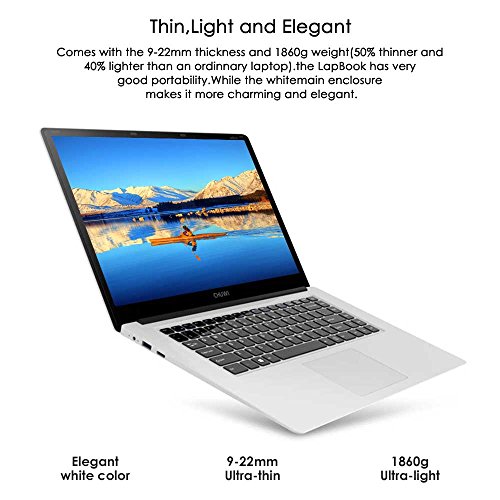 CHUWI LapBook 15 6 inch Windows 10 FHD Screen Notebook Intel Cherry Trail Z8350 Quad Core 1 44GHz 4GB RAM 64GB ROM 10000mAh Battery HDMI WiFi UK Plug 