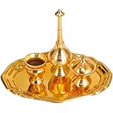 Exotic India Puja Thali - Brass