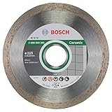 disco de corte tyrolit 115 x 1 Altura del segmento mm: 7 Bosch 2 608 602 201 - Disco tronzador de diamante Standard for Ceramic - 115 x 22,23 x 1,6 x 7 mm (pack de 1)