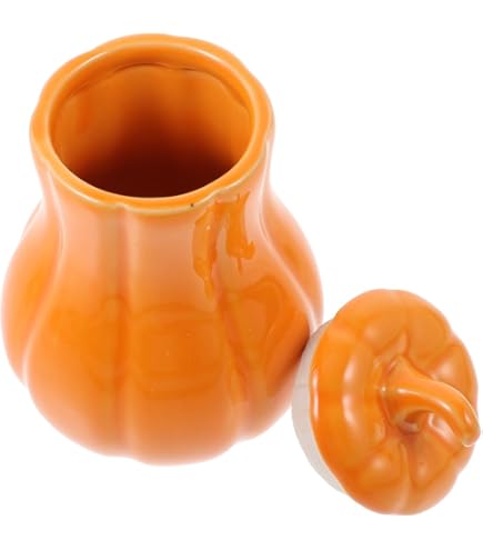 Bocs De Citrouilles En Céramique, Pot à Biscuits à Biscuits à La