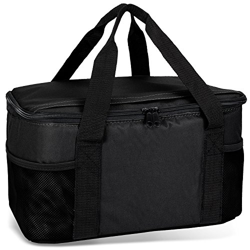 Praktische, leichte Kühltasche mit großem Hauptfach und 2-Wege Reißverschluss - 3