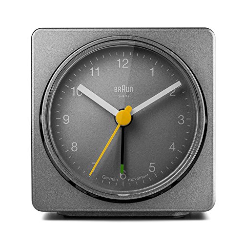 Preisvergleich Produktbild Braun BNC011GYGY Reisewecker, klassisches Design, Grau