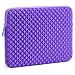 Produktbild Laptophülle, Evecase Universal Neopren Anti-Schock Laptop Schutzhülle mit Rautenmuster / Diamant-Muster Schaumpolsterung für 13.3 - 14 Zoll Notebooks - Lila