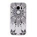 Produktbild Lonchee Samsung Galaxy S7 Hülle,Bunte Muster Weich TPU Handy Hülle Durchsichtig Transparent Etui Cover Case Protective Shell Soft Schutzhülle Telefon Kasten für Samsung Galaxy S7 – Schwarzes Totem