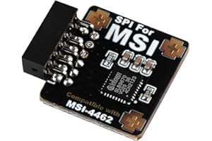 NewHail TPM2.0 Módulo TPM SPI 12Pin Módulo con infineon SLB 9670 para placa base MSI compatible con TPM2.0 (MS-4462)