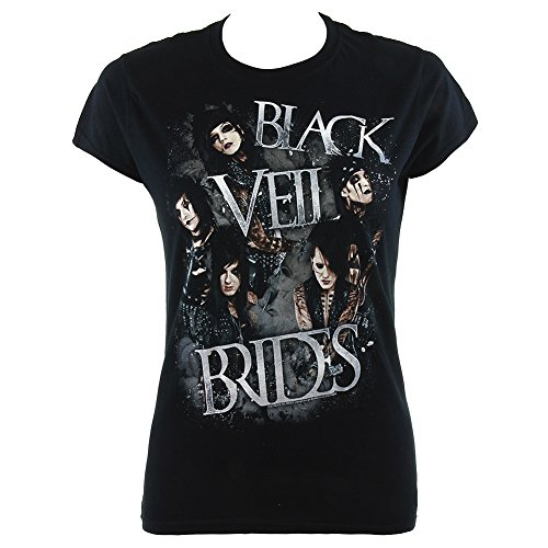 Black Veil Brides Overcast Skinny T Shirt (Black)