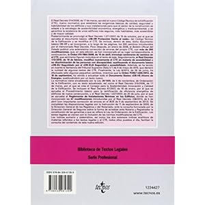 Código técnico de la edificación / Technical Building Code