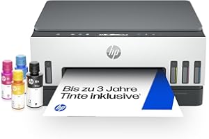 ‎HP HP Smart Tank 7005 3-in-1 Multifunktionsdrucker (WLAN; Duplex-Druck) – 3 Jahre Tinte inklusive, 3 Jahre Garantie, großer Tintentank, hohe Reichweite, Drucken in hoher Qualität