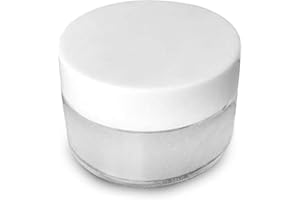 Brussel - 1 barattolo di glitter in polvere commestibili, colore: oro/argento, polvere per torte e biscotti, per la decorazione di dolci, polvere colorante per uso alimentare, 5 g (argento)