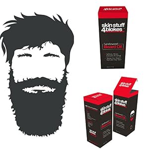 Skin Stuff 4 Blokes The Best Sandalwood Beard Oil & Conditioner Tame & Care For the Wildest of Facial Hair, Leaving It… - Image 4