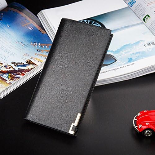 Q package Fashion Men'S Creative Wallets Handbags Packs Men'S Long Wallets Wallet,Black