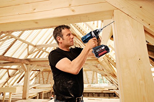 Bosch Professional GSR 36 VE-2-LI, Akkuspannung, 12 mm Schrauben, 100/60 Nm Drehmoment, Schnelllader, L-Boxx, Zusatzhandgriff, 2 x 4,0 Ah Li-Ion Akku, 36 V, 06019C0100 - 4