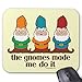 Produktbild The Gnomes Made Me Do It Mouse Pad