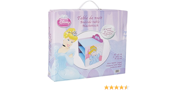 disney princess bedside table