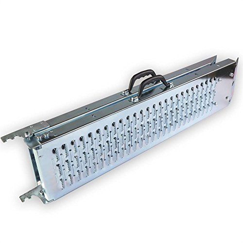 FUXTEC Auffahrrampe FX-AR500 klappbar, 2 Laderampen mit bis zu 500 kg belastbar, rutschfest durch gefräste Löcher und praktisch mit Tragegriff - 4