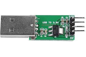 HUAIRDUM Step-Down Module USB Interface, CE009 USB Power Supply Module 5V to 3.3V DC-DC Step-Down Buck Converter Module