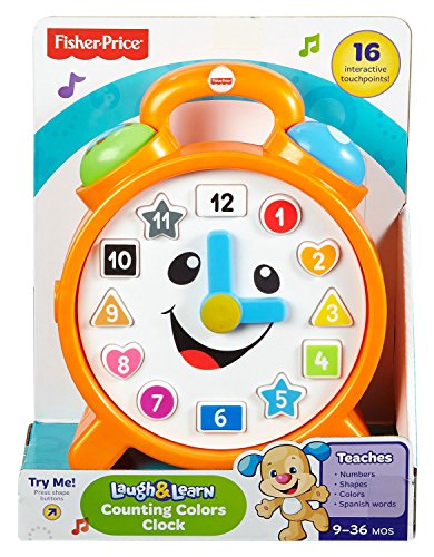 fisher price laugh and learn clock