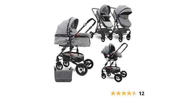 lorelli poussette combinée trio 3 en 1