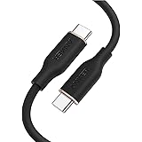 Anker PowerLine III Flow, USB-C auf USB-C Ladekabel 100W 90cm, Typ-C Kabel, Kompatibel mit iPad Mini 6. Gen,MacBook Pro 2020,