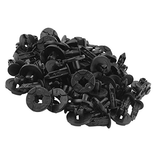 TOOGOO R  40 pcs Grapas para Protector Molde Sujetadora 8 x 20 x 14mm Negro