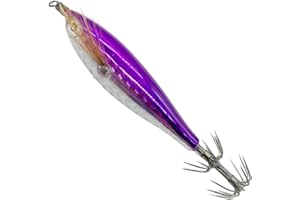 AMZLORD Cebo de Pesca Luminoso Pulpo Sepia Cebo de Pesca Simulación Gancho de Calamar Señuelos de Pesca Fluorescentes Señuelos de Pesca para Pesca