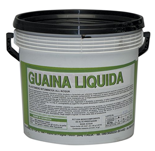 GUAINA LIQUIDA BITUMINOSA NERA KG 5