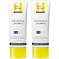 SunScoop Invisible Primer Sunscreen Gel SPF 50 PA+++ | For Dry & Oily Skin | Transparent Primer-Like Finish | Rice Extract & Vitamin E to Minimise Pores | No White Cast | Women & Men | 45g(Pack of 2)