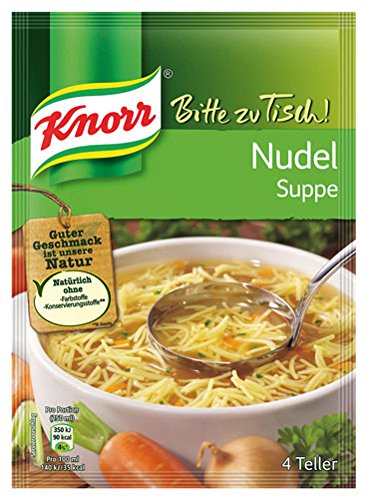 Preisvergleich Produktbild Knorr Bitte zu Tisch! Nudelsuppe, 4 Teller - 1Packungen