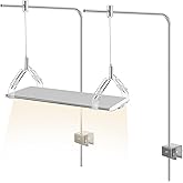 BESPORTBLE 2 PCS Aquarium Light Brackets:Adjustable Aluminum Alloy Fish Tank Mount Bracket LED Light Fish Tank Mounting Brack