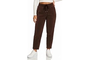 KENDINDZA COLLECTION Kendindza Cordhose Damen Hose Stretch Joggpants Damen elegant Stoffhose Schlupfhose Fein Cord
