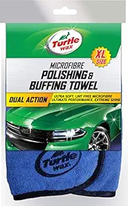 TURTLE WAX Microfibre Plush Polishing & Buffing Towel